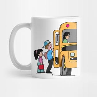 School Bus Design Mug